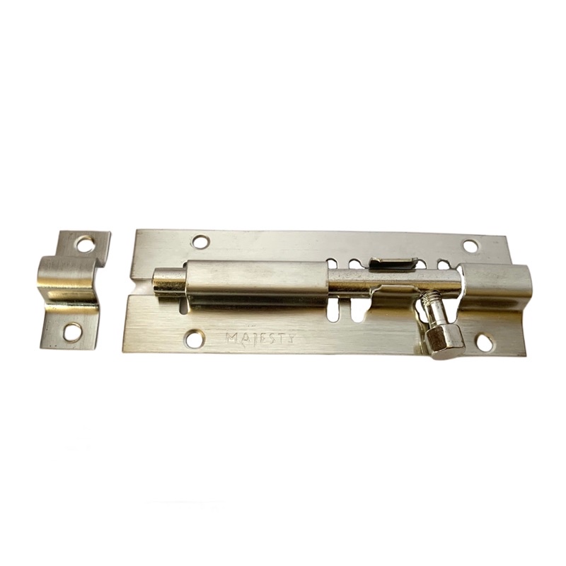 (4”) Grendel Stainless Door Majesty Bolt Slot Pintu Lemari