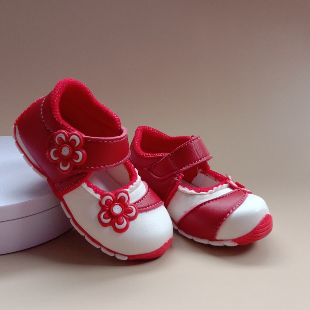 Sepatu bayi bunyi anak perempuan usia 1-3 tahun / sepatu bayi murah / sepatu anak casual keren-bg-kecil