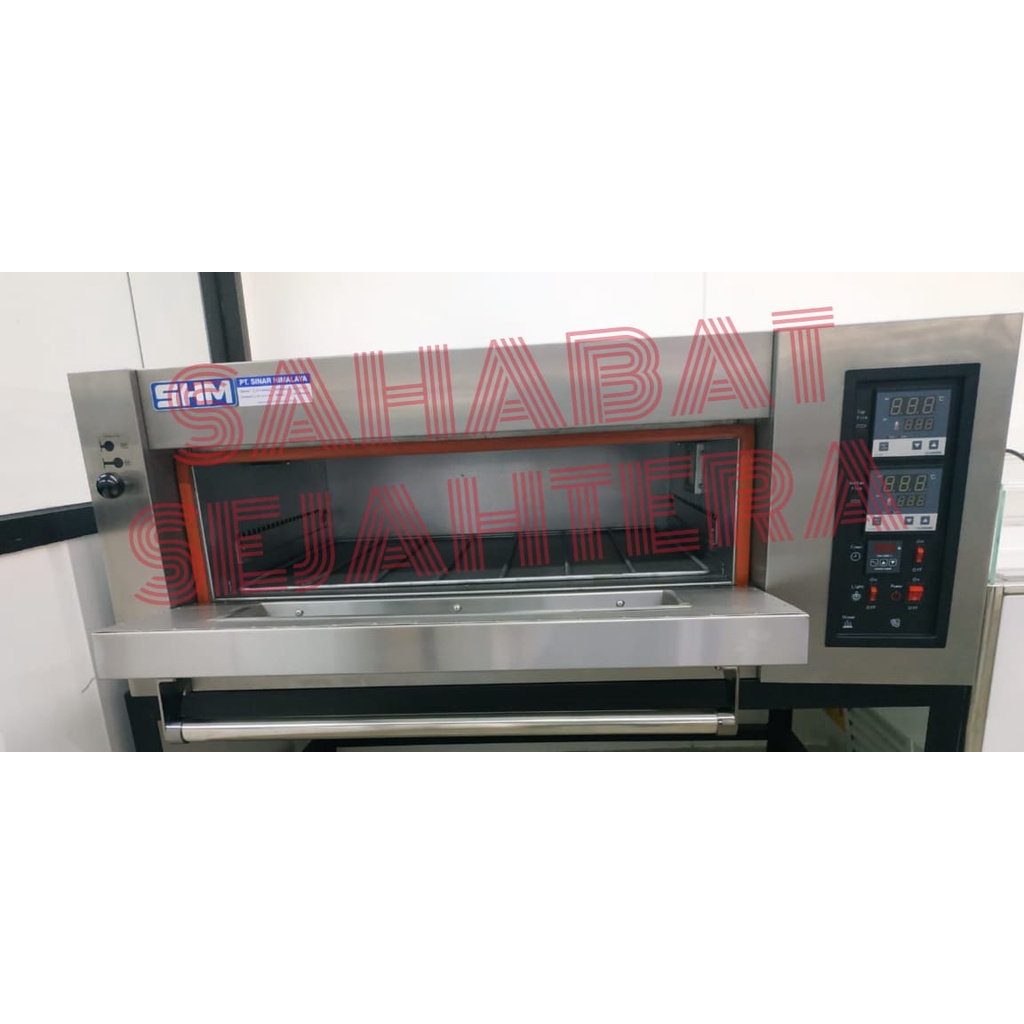 SHM Gas Baking Oven SHM-20R Oven Gas 1 Deck 2 Tray / Loyang