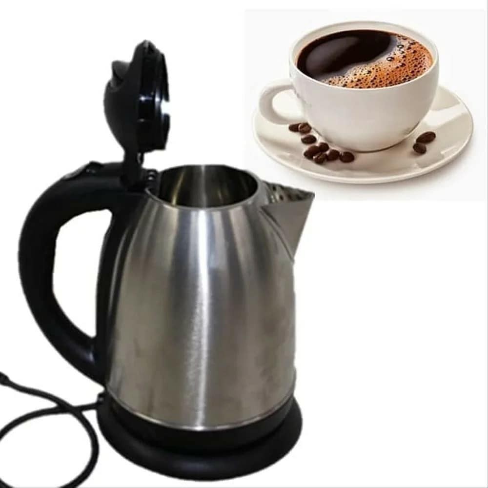 Teko Listrik Lyq - Pemanas Air Elektrik Material Stainless Steel Berkualitas Kettle