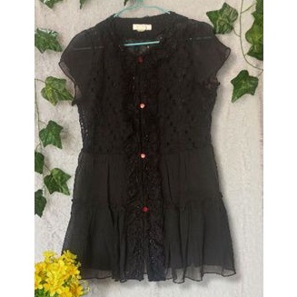 Outer / Dress mori hitamn