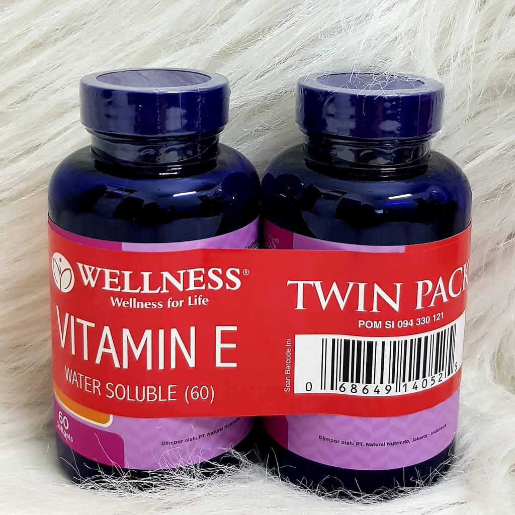 Wellness Vitamin E 400IU Water Soluble '60