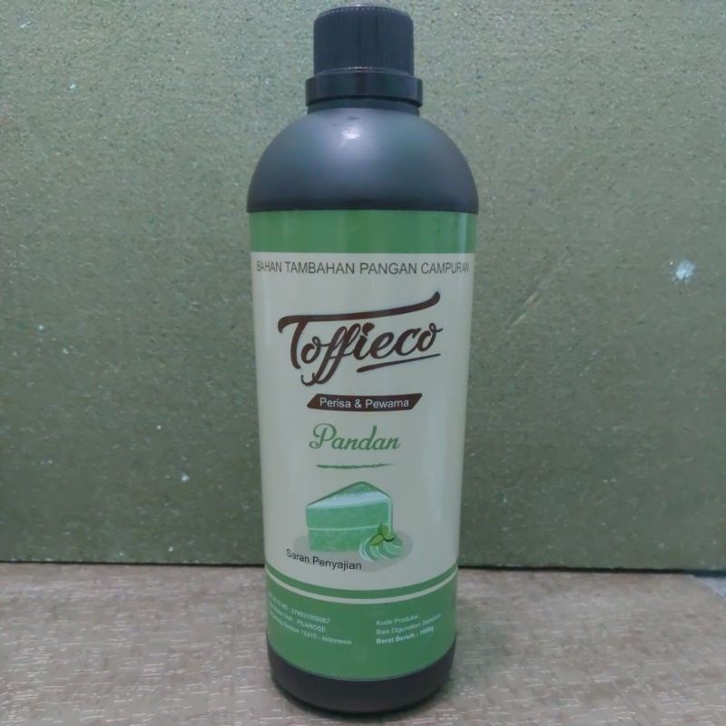 

Toffieco perisa dan pewarna Pandan 1ltr