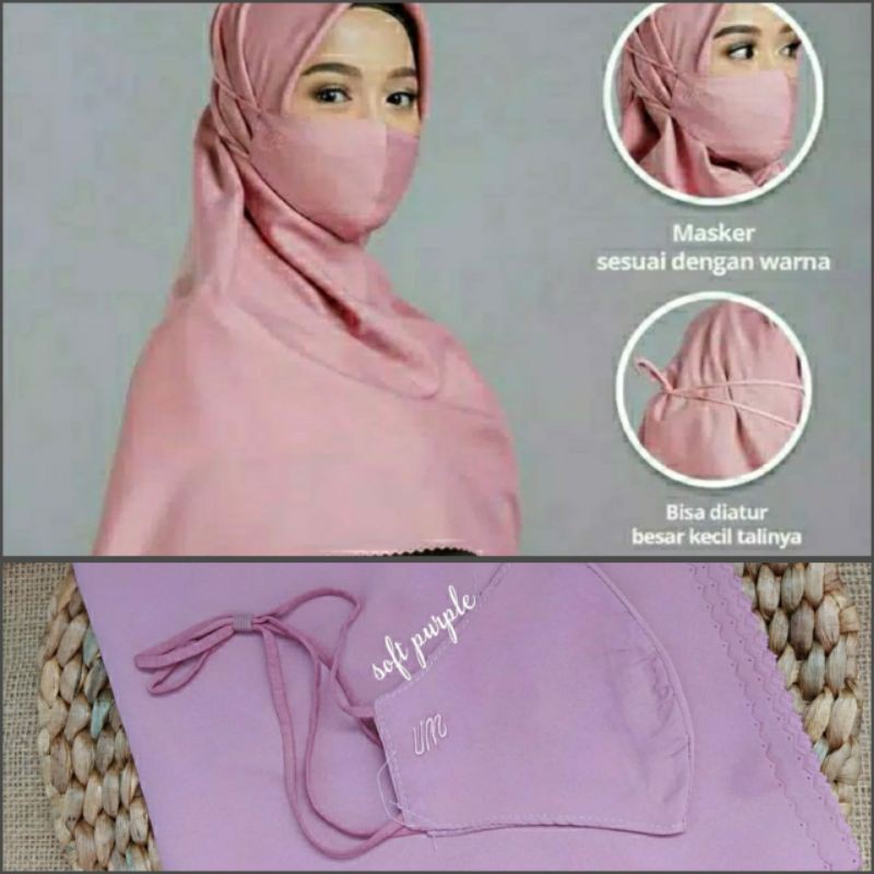 Umama murah Voal Miracle + Masker