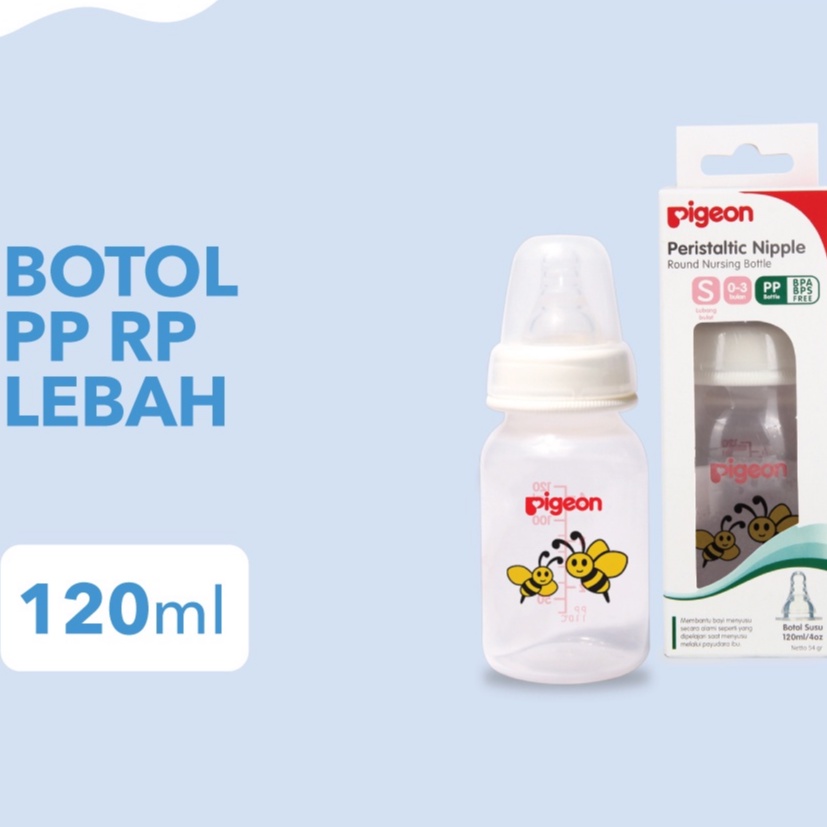 PIGEON Botol Susu PP RP 120Ml - 240ML - Lebah