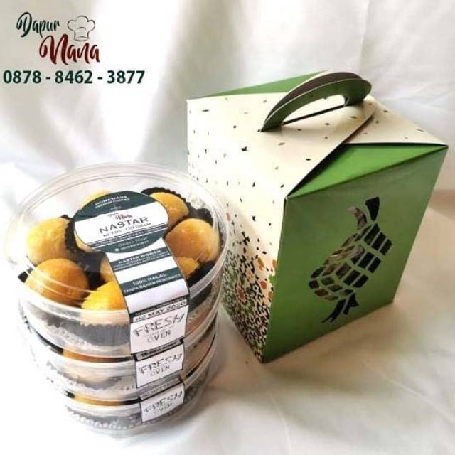 

Nastar wisman paket kecil lebaran idulfitri premium nanas homemade parcel