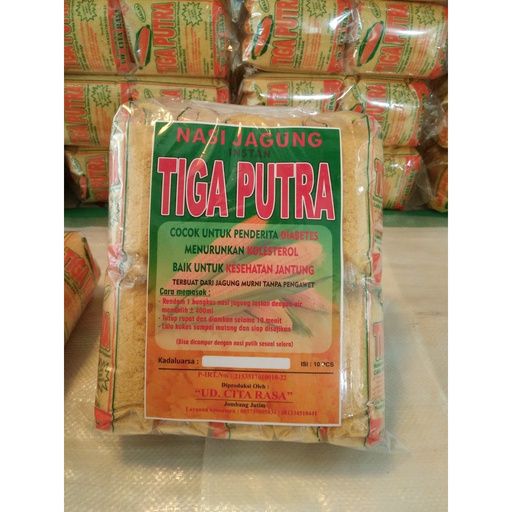 NASI JAGUNG ISNTAN TIGA PUTRA 150gr MURAH