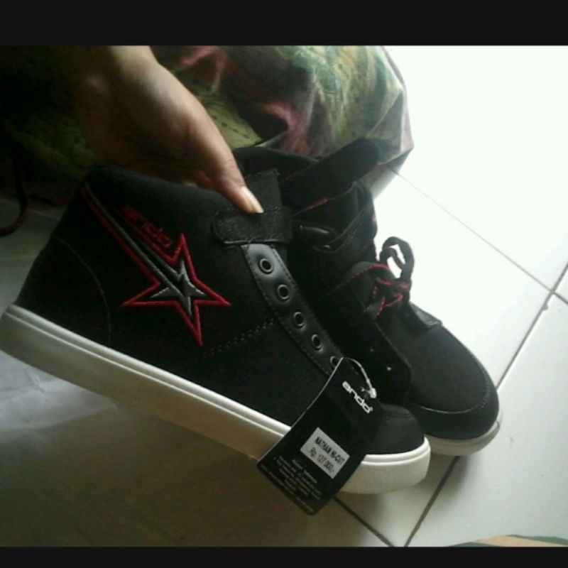 sepatu anak sekolah ando Nathan original SD SMP