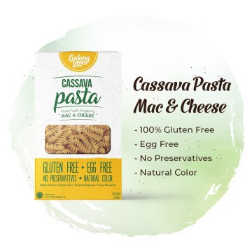 

Cia_BabyShop Ladang Lima Cassava Pasta Mac & Cheese 115gr / Ladang lima mac and cheese / Mac &