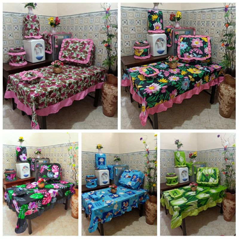 KITCHEN SET | HOMESET | TAPLAK MEJA | TUTUP GALON | TUTUP KULKAS | TUTUP MAGIC COM | TUDUNG SAJI | T
