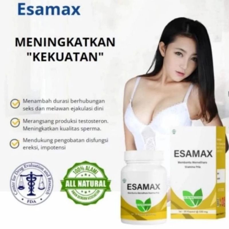 ESAMAX Obat Herbal Original Suplemen Pria Bpom Esamax