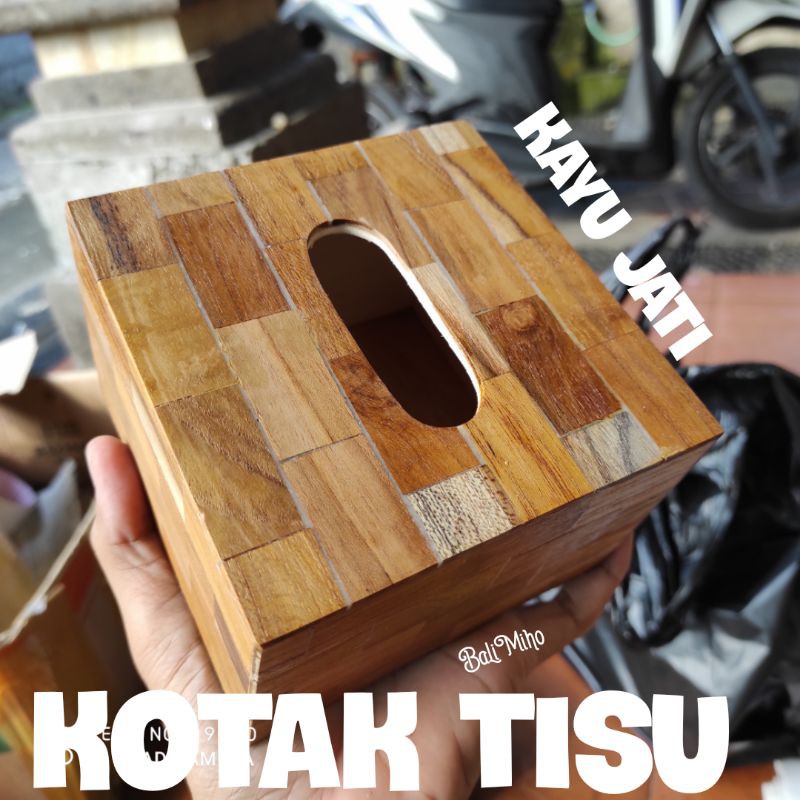 KOTAK TISSUE KAYU/KOTAK TISU KAYU/TEMPAT TISU KAYU/TEMPAT TISSUE KAYU/WADAH TISSUE KAYU/WADAH TISU