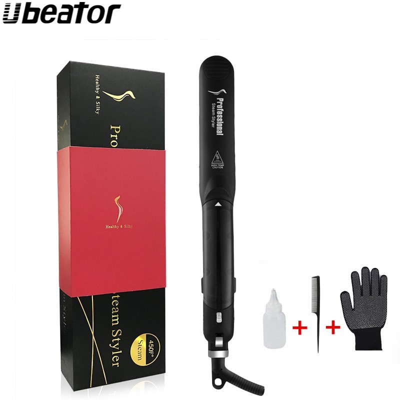 Pelurus Rambut Uap Keramik Profesional Ubeator