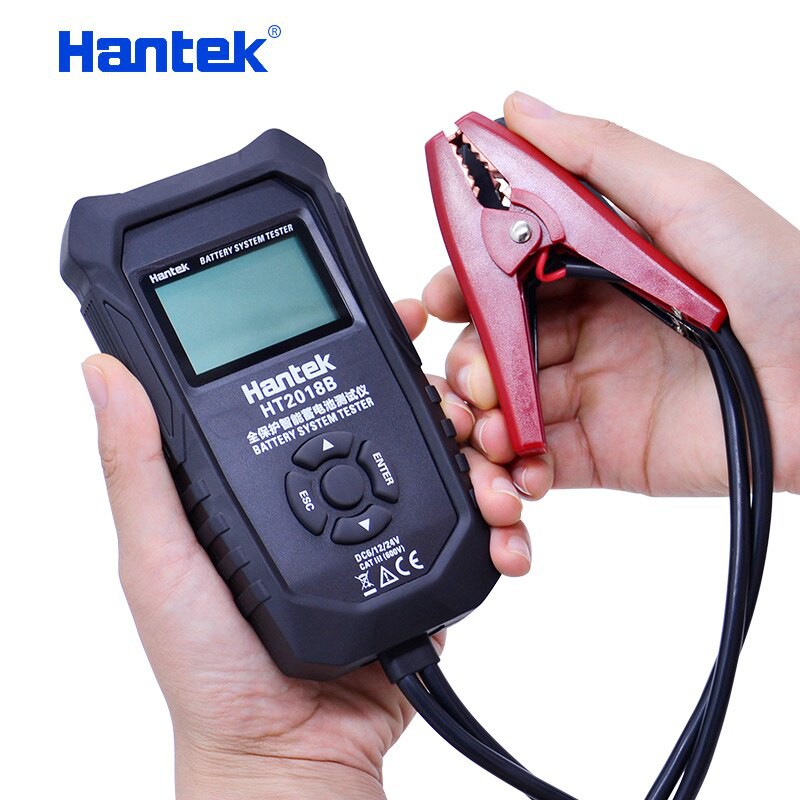 Alat Cek Aki Battery Tester Analyzer Hantek HT2018B 6V 12V 24V