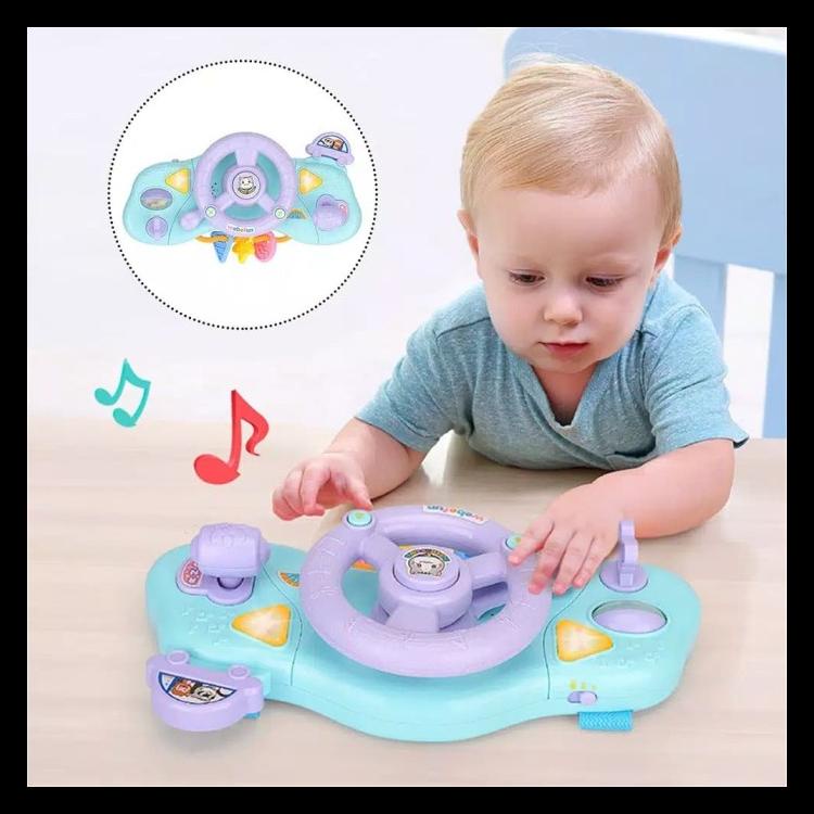 TERBARU! MAINAN SETIR MOBIL LAMPU MUSIK MAINAN GANTUNG STROLLER BAYI BABY CRIB TERMURAH
