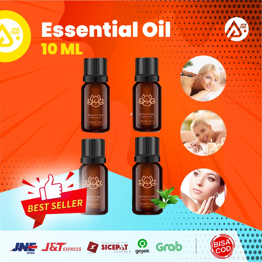 Essential Oil 10ML Esensial Essensial Oil Pengharum Ruangan Aromaterapi Disfuser Barang Unik - MS10