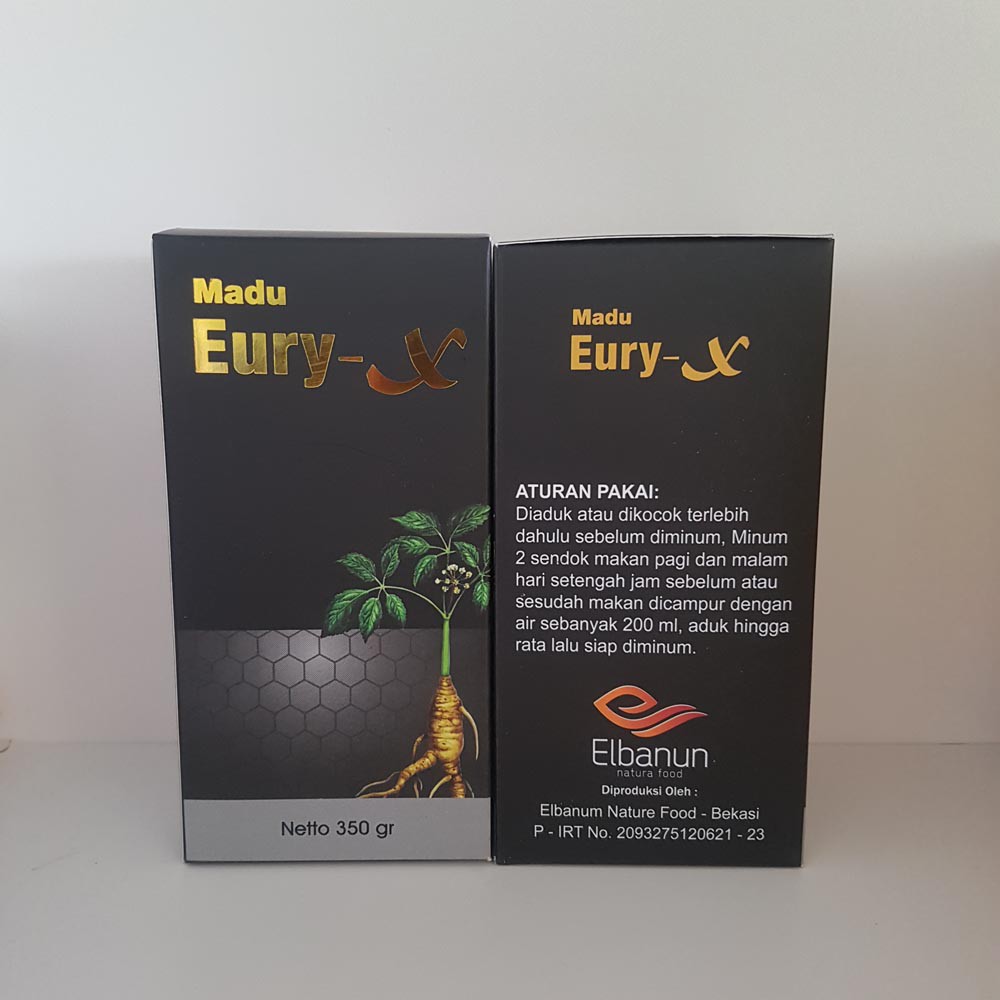 Madu Eury X Madu Ginseng Pasak Bumi