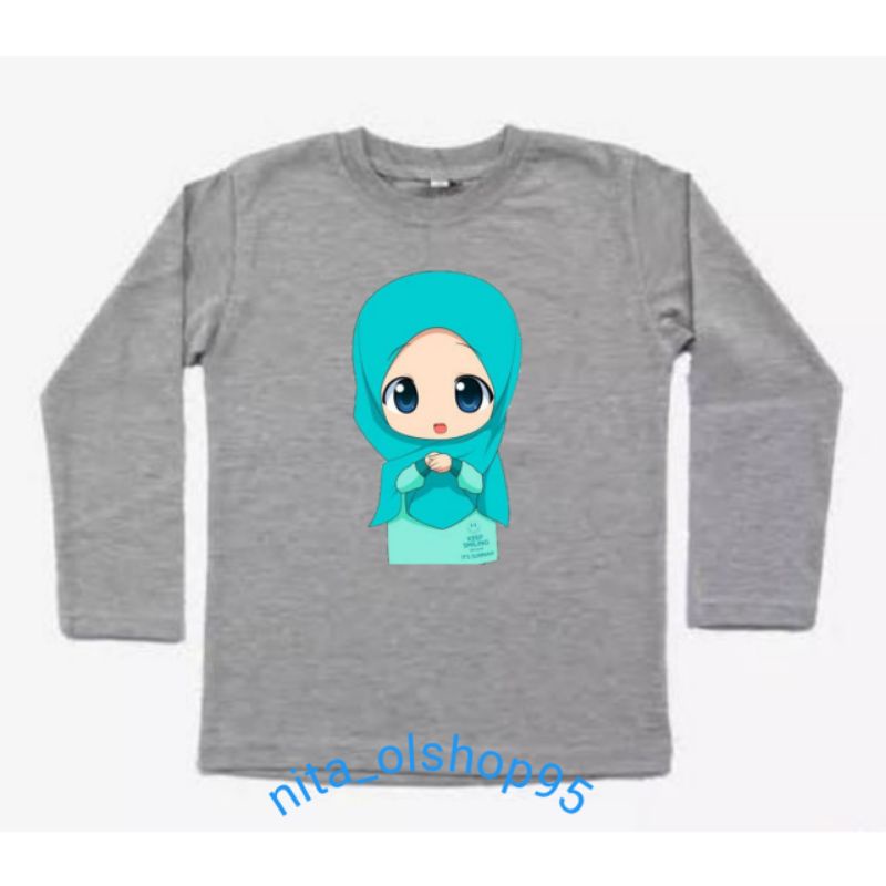 baju lengan panjang baju hijaber baju karakter