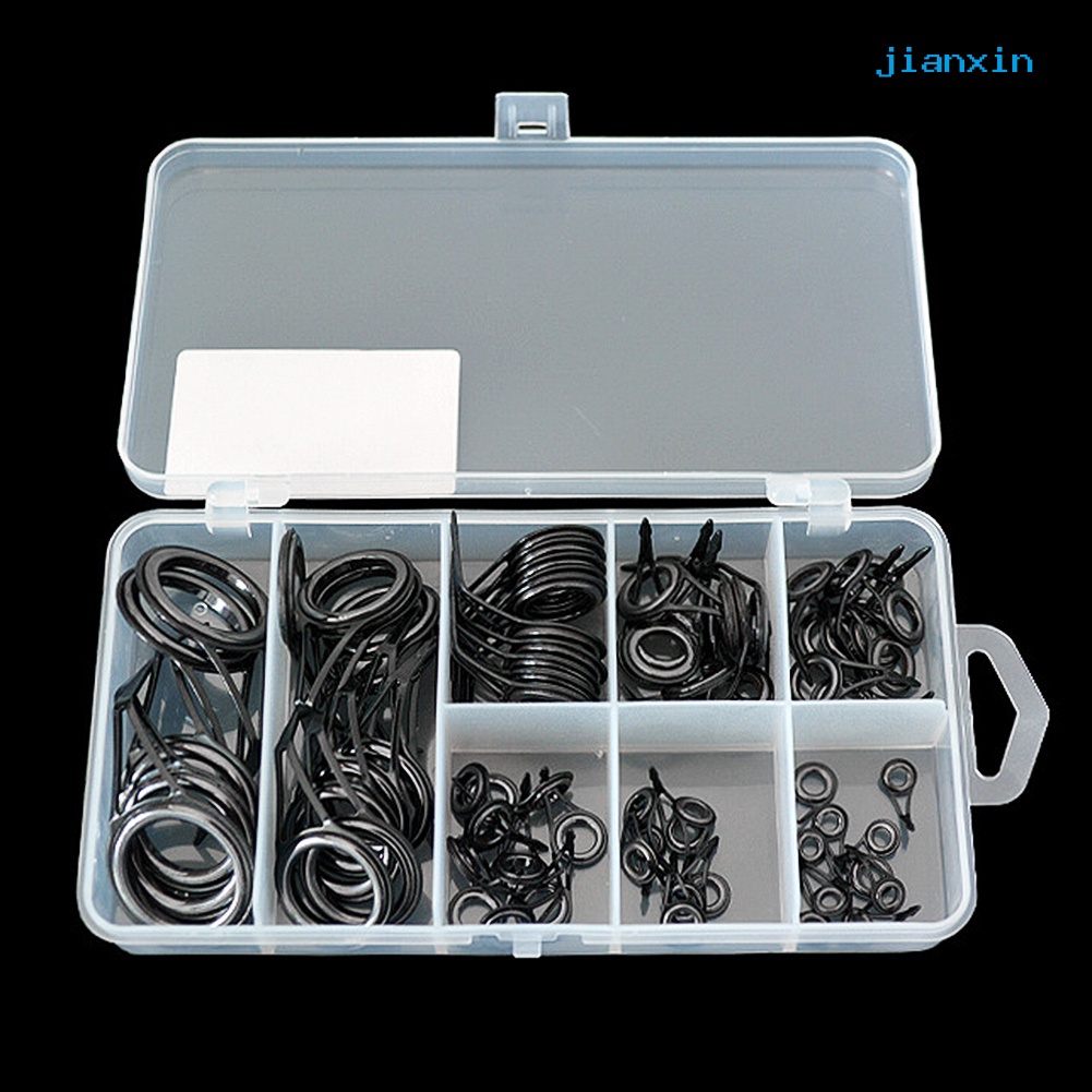 [Jianxin] 75 Pcs Ring Guide Joran Pancing 8 Ukuran