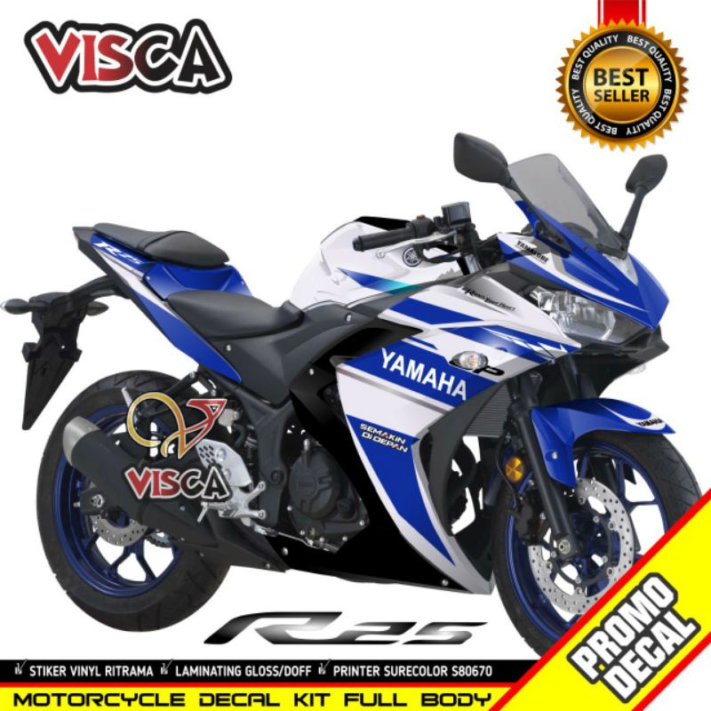 Decal R25 Old Full Body Stiker R25 Old Striping R25 Old Sticker R25 Old Full Blok motif ori