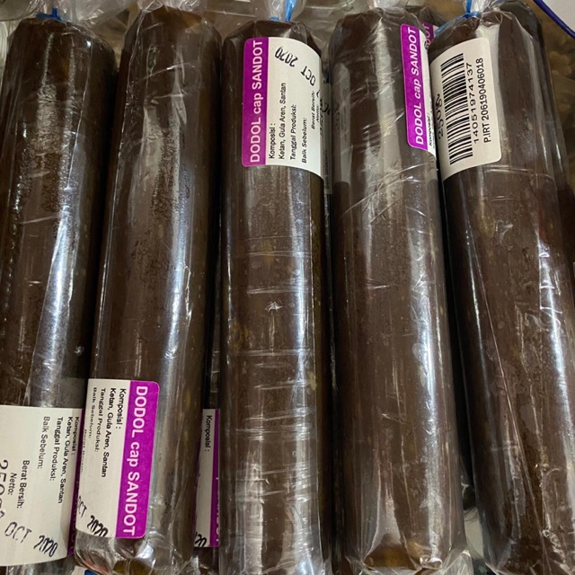

Dodol Bangka Cap Sandot - Kue Bangka / Snack Bangka / Snack Khas Bangka