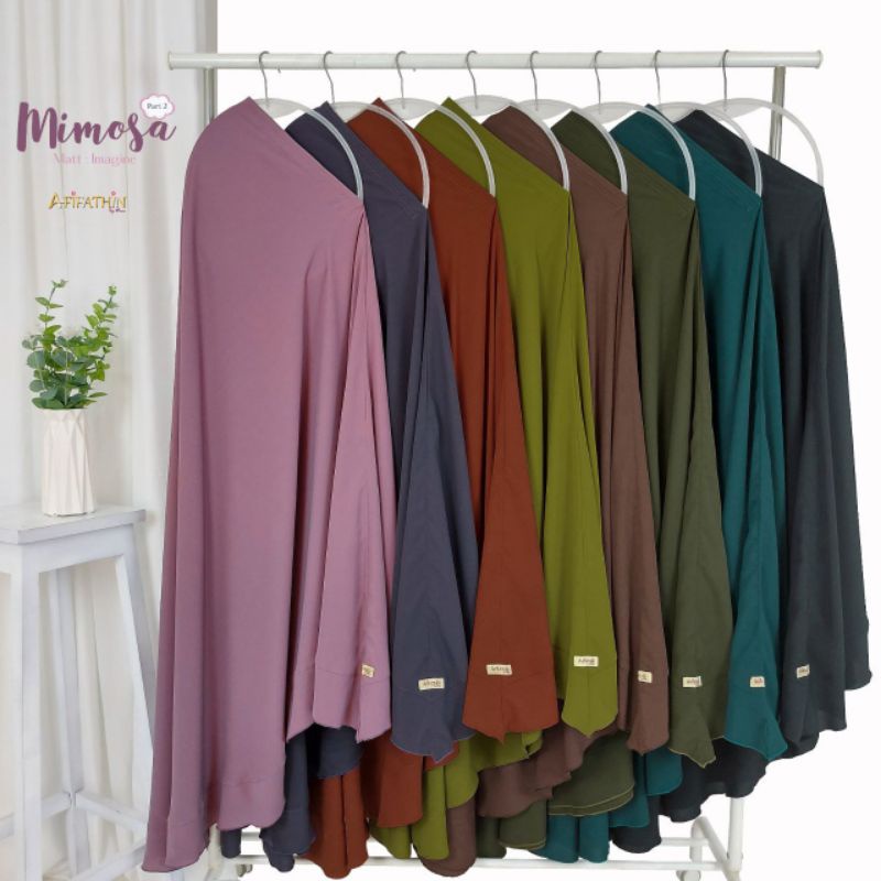 (Ready Khimar Saja) Mimosa by Afifathin