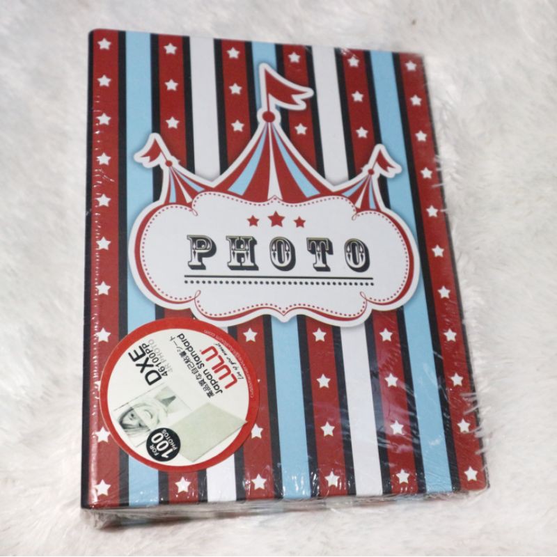 Album Foto 4R isi 100 Foto Hardcover Exsclusif Motif Random