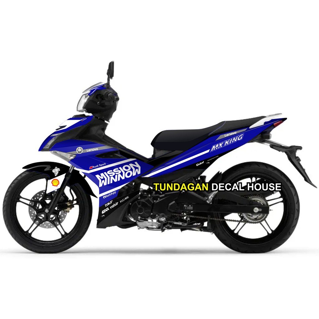 Jual DECAL STIKER YAMAHA JUPITER MX KING MISSION WINNOW HARGA BIG PROMO GILA Indonesia Shopee Indonesia