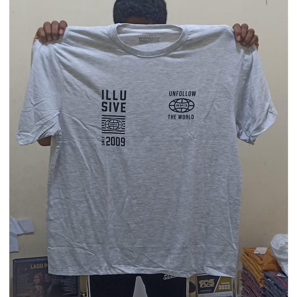 BEST SELLER Koas Big Size  Pria Dan Wanita 2xl 3xl 4xl 5xl 6xl  7XL( RANDOM MOTIF) Kaos Jumbo RANDOM MOTIF