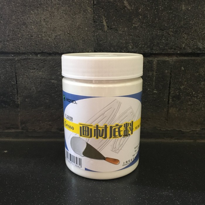 

(TERLARIS) Maries Gesso 500 ml - cat dasar gesso primer decoupage - base paint