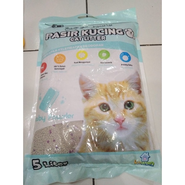 Pasir Kucing Kawan 5liter