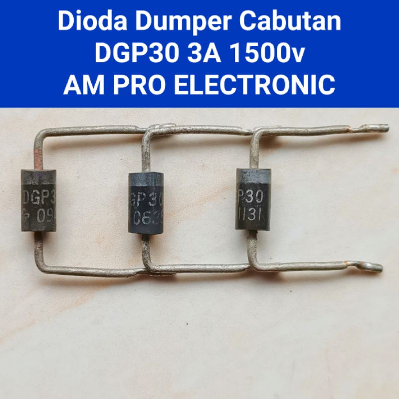 Jual Dioda Damper DGP30 3A 1500v Dumper Diode DGP 30 Cabutan Original ...