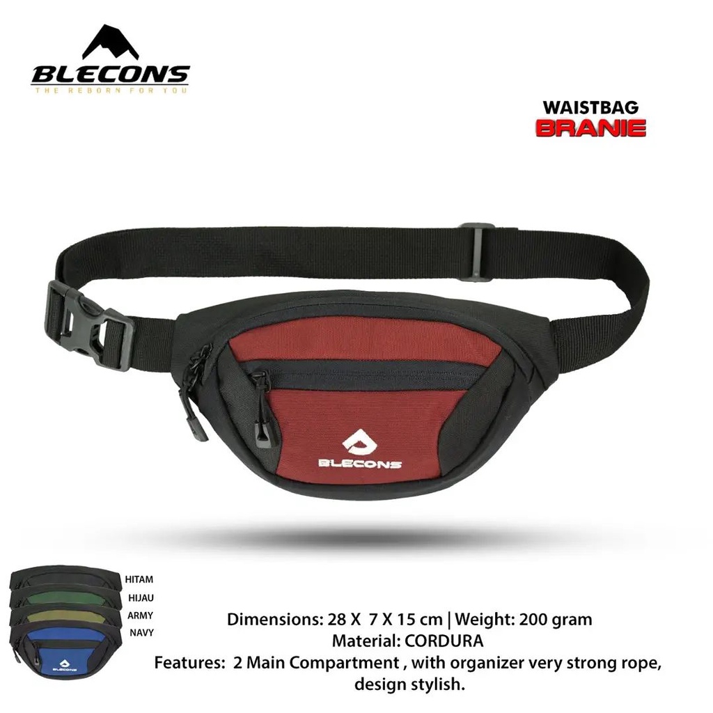 WAISTBAG BLECONS BRANIE 002 SERIES