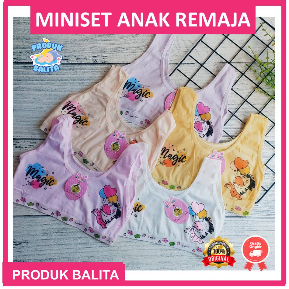 Miniset Anak Perempuan Remaja Karakter Lucu Murah Terlaris