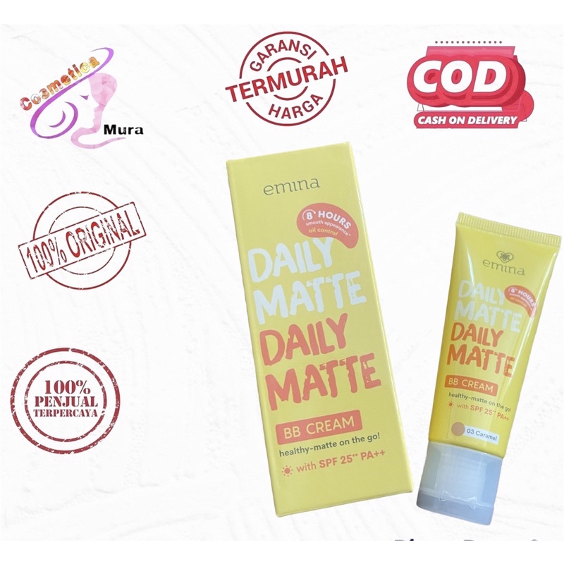 [ BB cream Remaja ] emina daily matte BB cream || Emina Daily Matte BB Cream 16 g