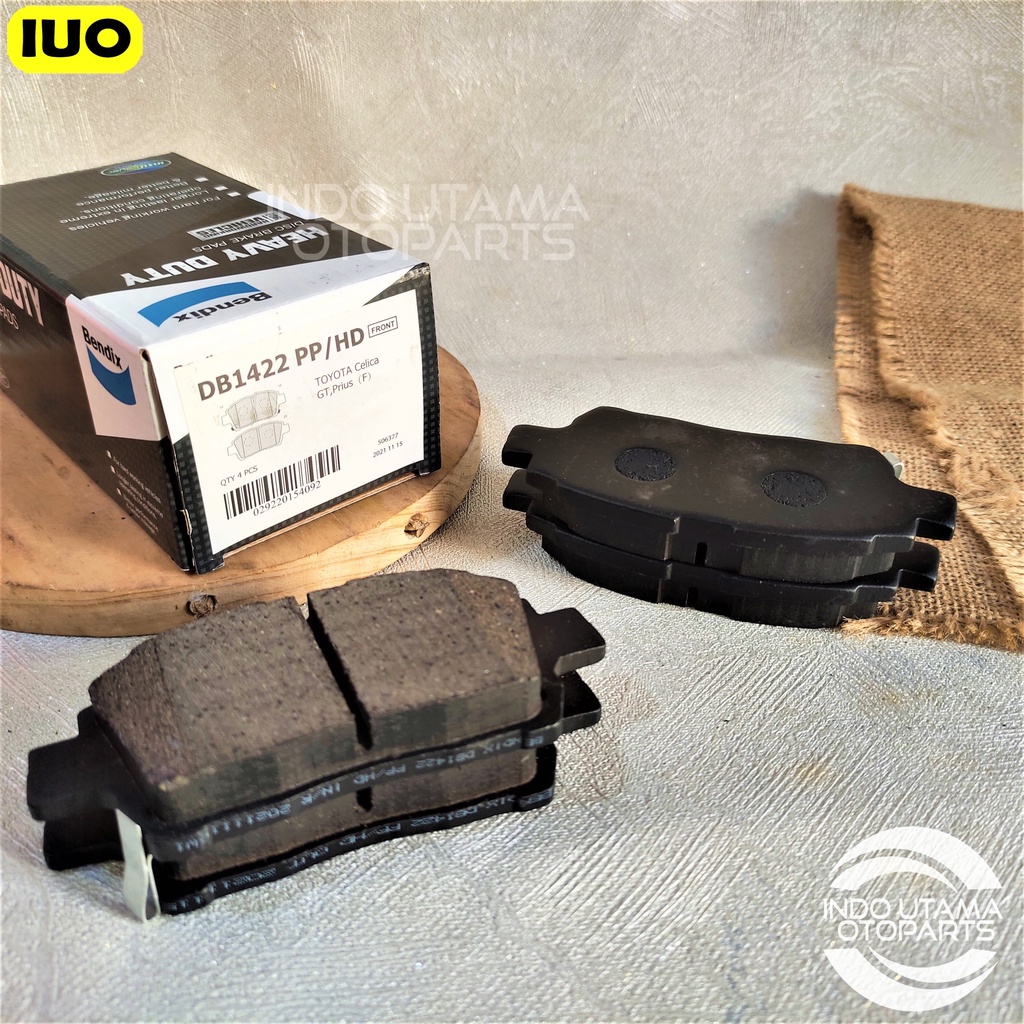 Brake Pad BENDIX Vios Limo Corolla Altis Kampas Rem BENDIX DB1422 HD