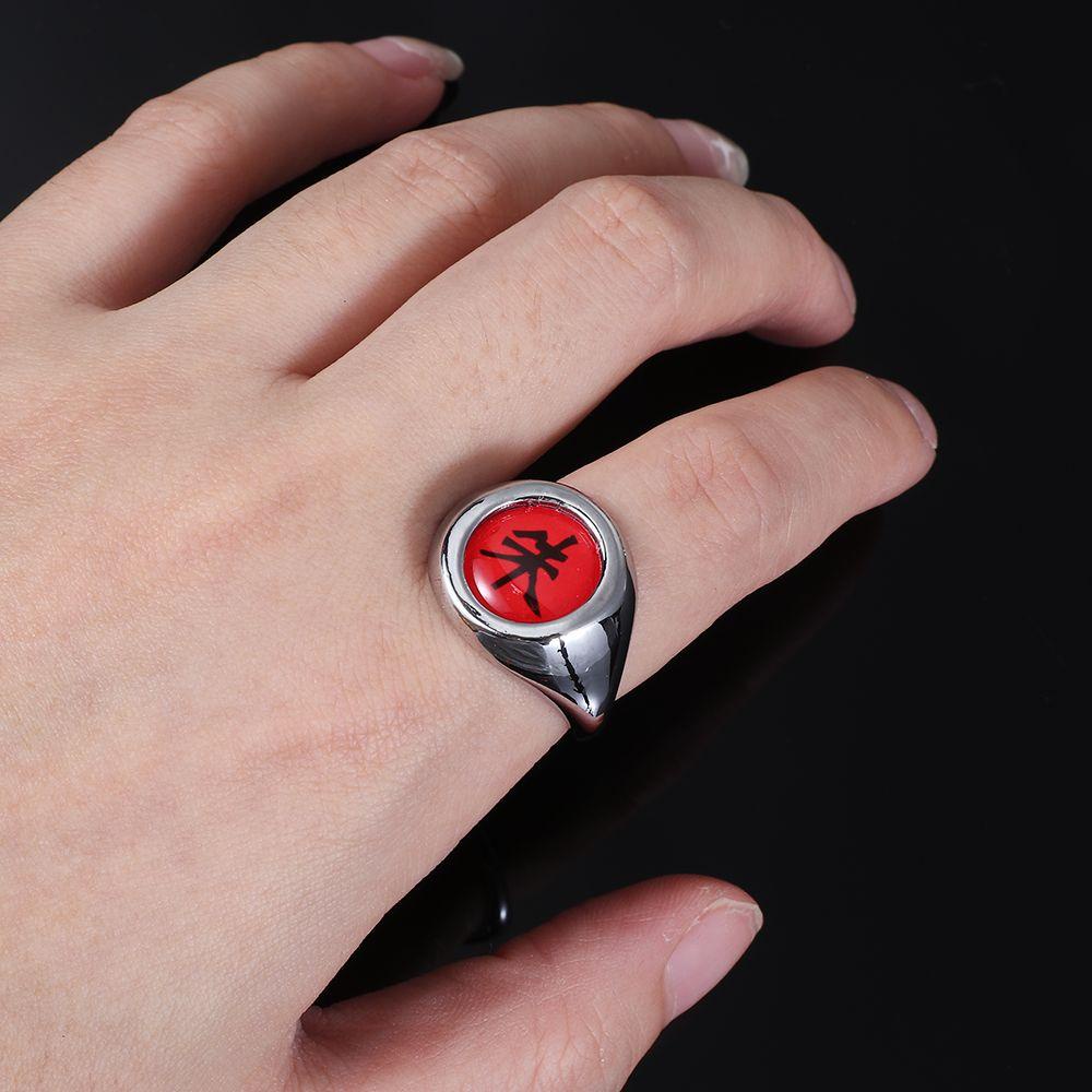 Cincin Cosplay Nanas Qing Gaya Perhiasan Hadiah Kreatif Untuk Wanita Pria Itachi
