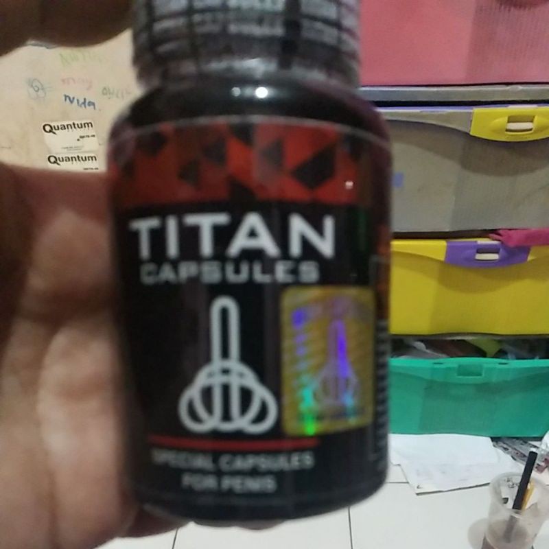 Titan Capsule Asli 100% pembesar Vital Pria Paten sudah Terbukti khasiatnya