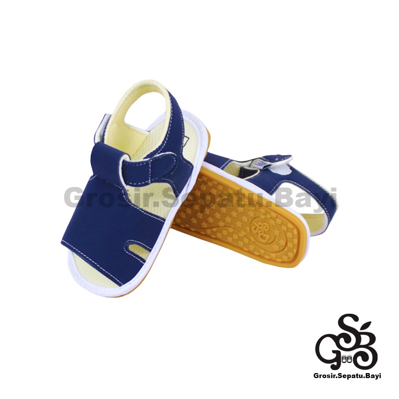 sepatu bayi sandal bayi sendal bayi laki laki perempuan prewalker bayi  umur 2 - 12 bulan model casual S02 polos ringan  fleksibel &amp; Anti Slip