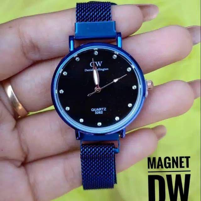 Jam Tangan Wanita Magnet Diamond Dww Terbaru