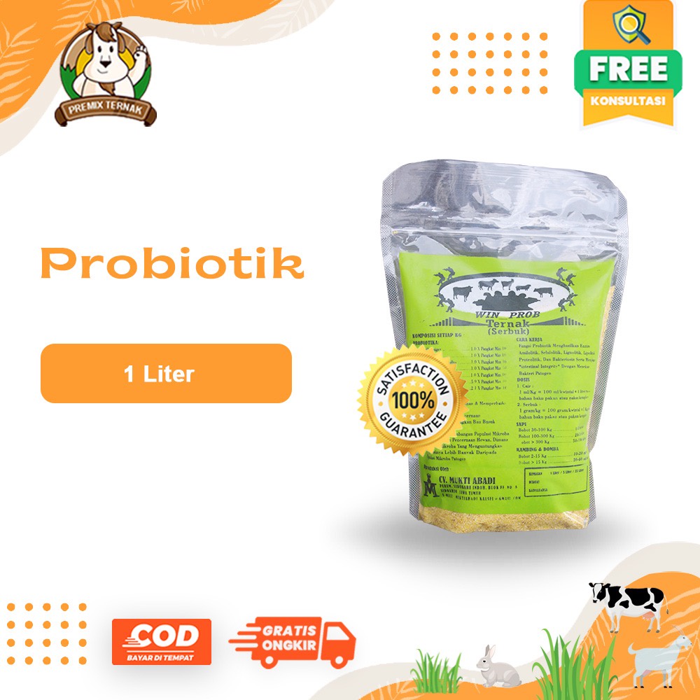 WIN PROB Kering | Probiotik Ternak Untuk Fermentasi Pakan