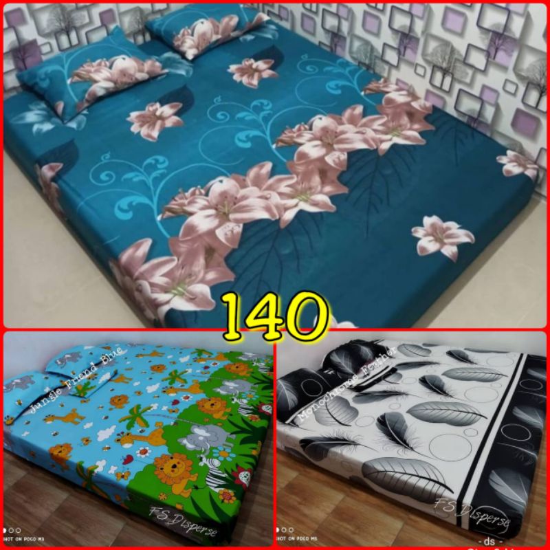 SPREI UKURAN 140x200x20