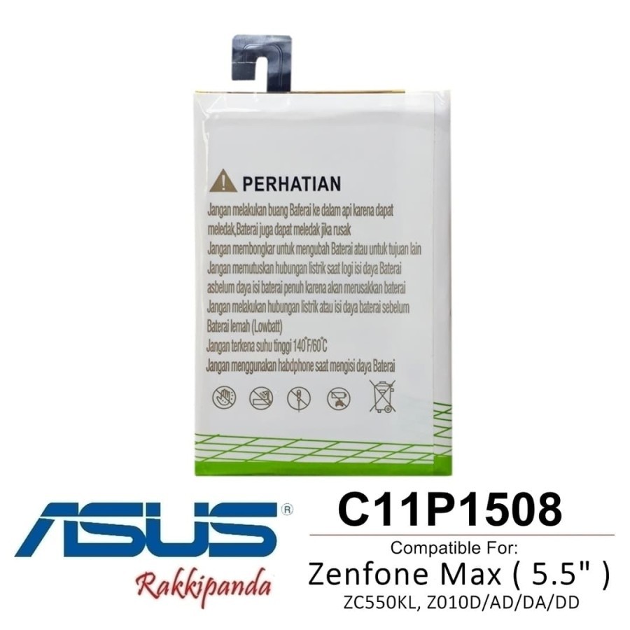 Baterai ASUS Zenfone Max ZC550KL Rakkipanda C11P1508