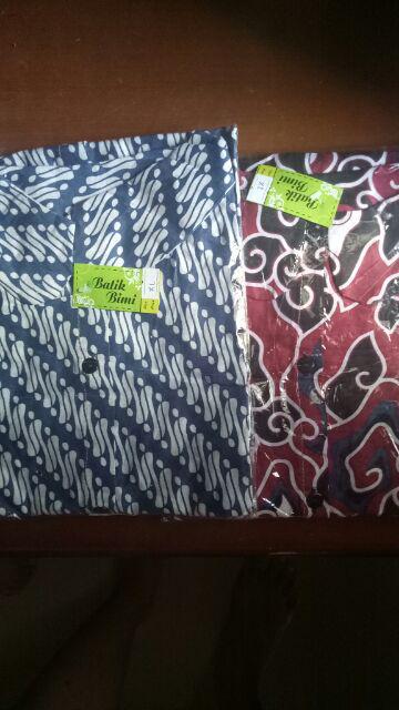 Griyabatikbimi Atasan Blouse Batik Anak Perempuan Size Xl Usia 11 12 Tahun