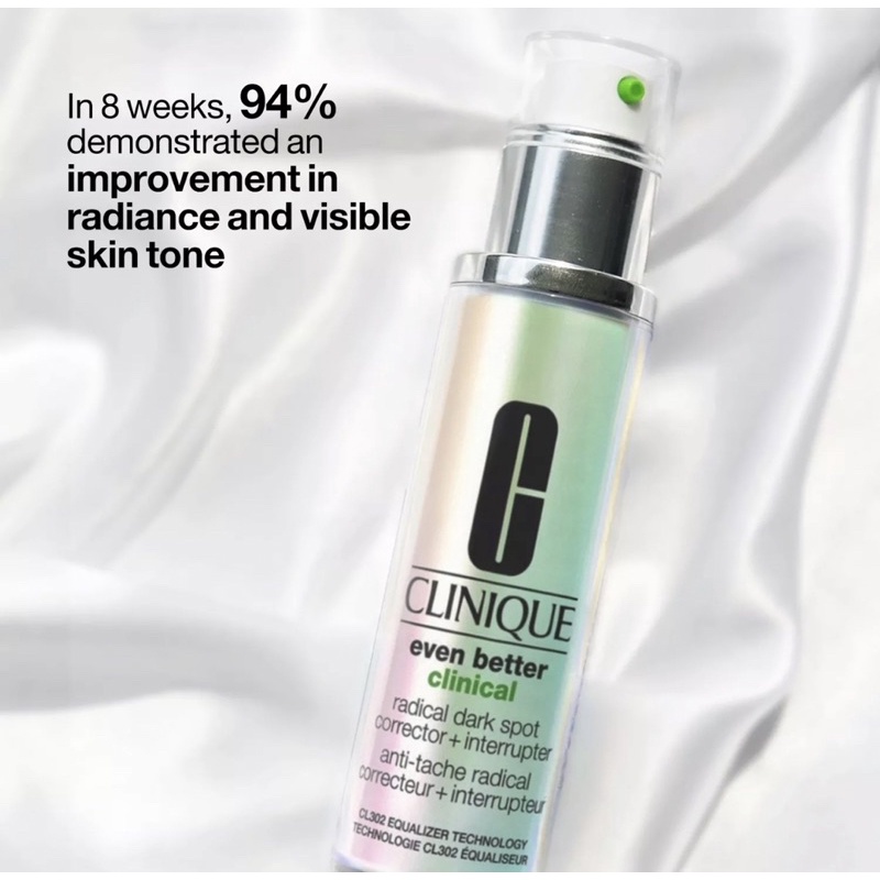 Clinique Even Better Clinical radical dark spot interrupter 50ml 30ml 10ml