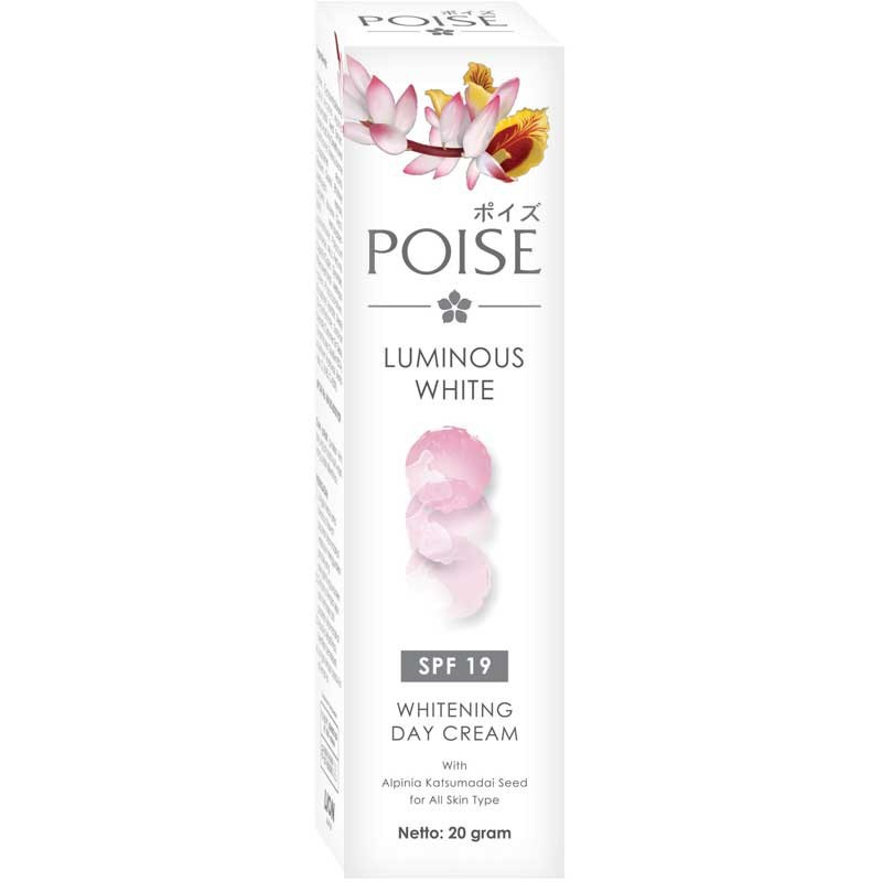 Poise Luminous White Day Cream Spf 19 - 20Gr