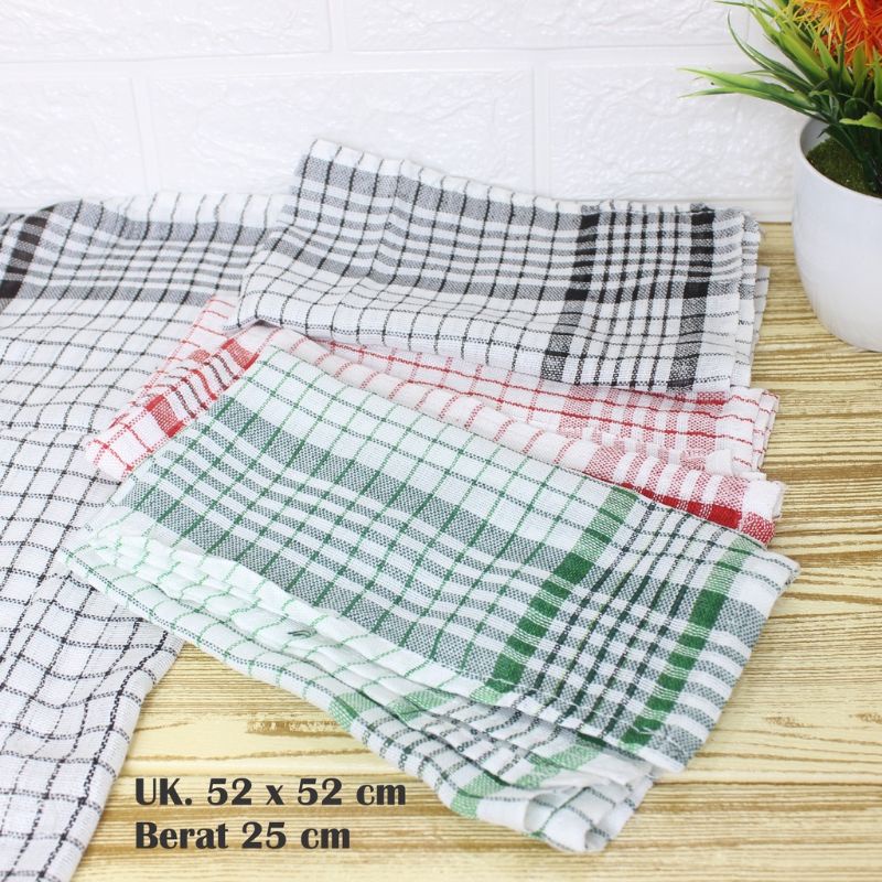 kain lap meja murah 1pcs / serbet / lap piring / lap serbaguna