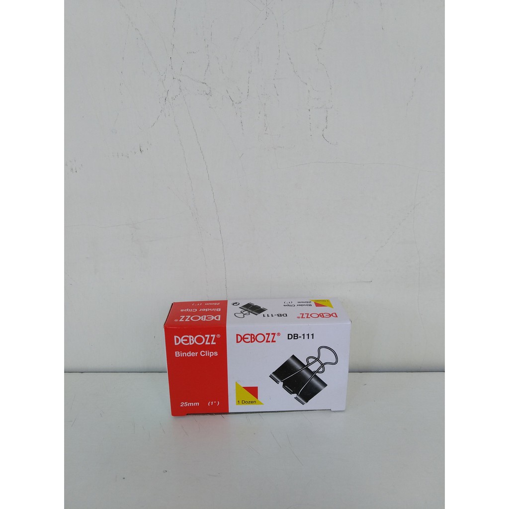 

Binder Clips No 111 size 25mm 12pcs