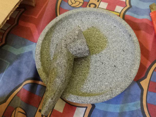 Cobek Batu 20cm+uleg