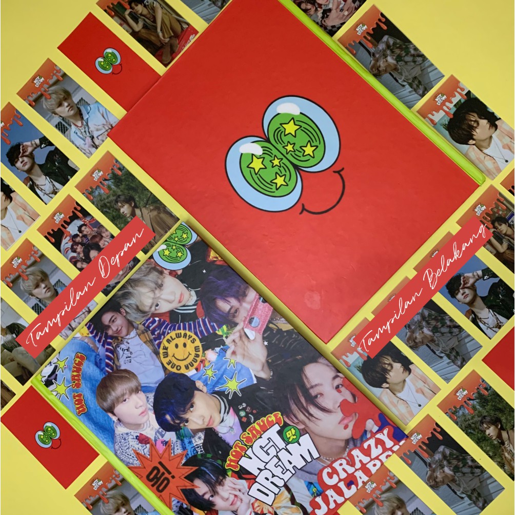 

NCT Dream Hot Sauce Notebook Crazy Ver.(HARD COVER)